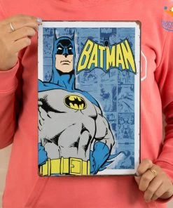 AmyLi Vintage Batman Tin Hanging Board All Of It