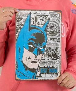 AmyLi Vintage Batman Tin Hanging Board All Of It