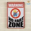 AmyLi No Fart Zone Tin Board All Of It