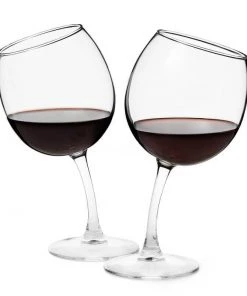 Devnow Tipsy Glasses - Set Of 2 Corporate