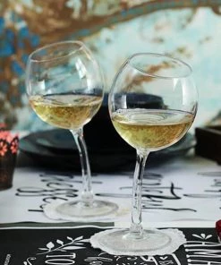 Devnow Tipsy Glasses - Set Of 2 Corporate