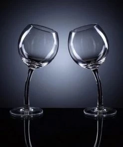 Devnow Tipsy Glasses - Set Of 2 Corporate