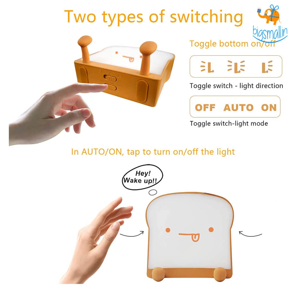 Bigsmall_hmk Toast LED Touch Sensor Lamp All Of It