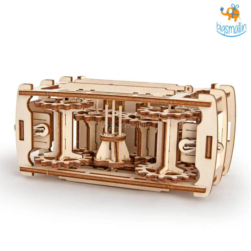 Ugears Tram On Rails Mechanical Model All Of It