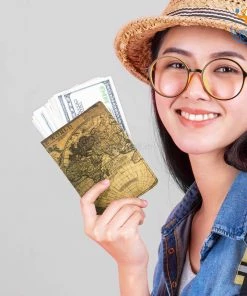 Ascetic All Of It Travel Leather Passport Cover