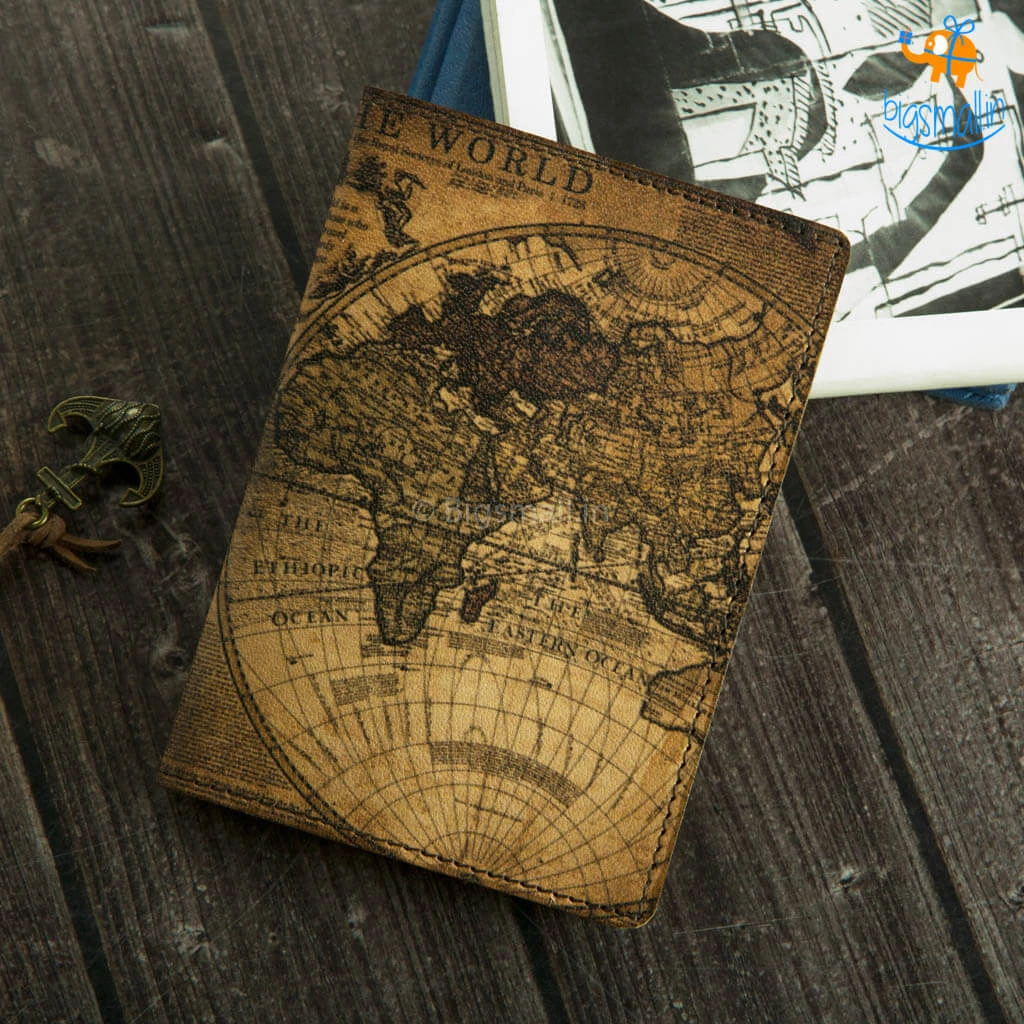 Ascetic All Of It Travel Leather Passport Cover