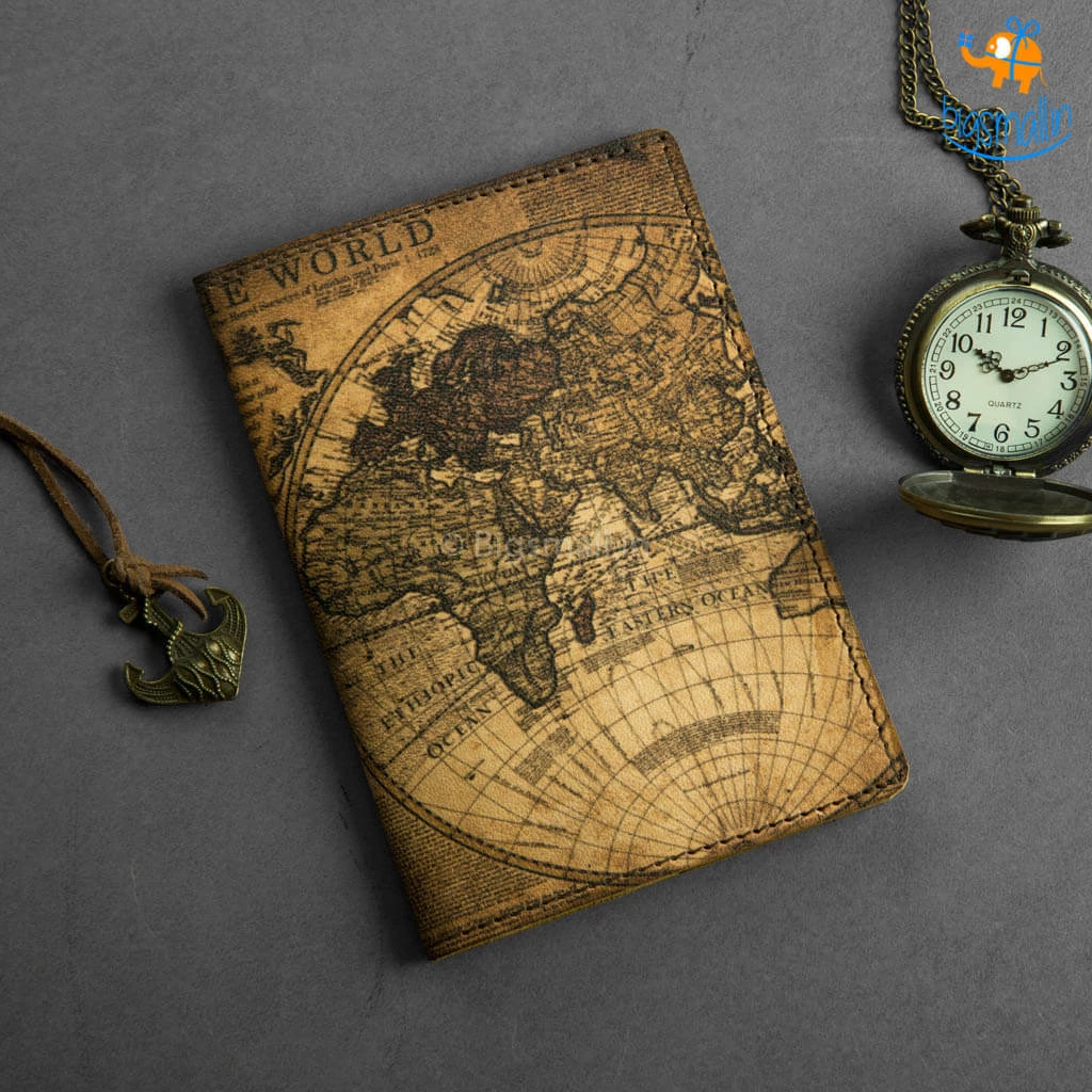 Ascetic All Of It Travel Leather Passport Cover