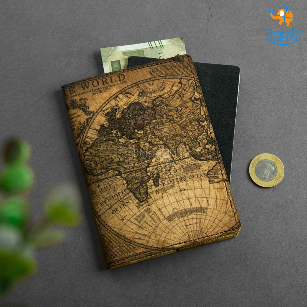 Ascetic All Of It Travel Leather Passport Cover