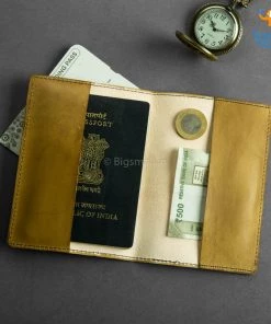 Ascetic All Of It Travel Leather Passport Cover