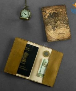 Ascetic All Of It Travel Leather Passport Cover