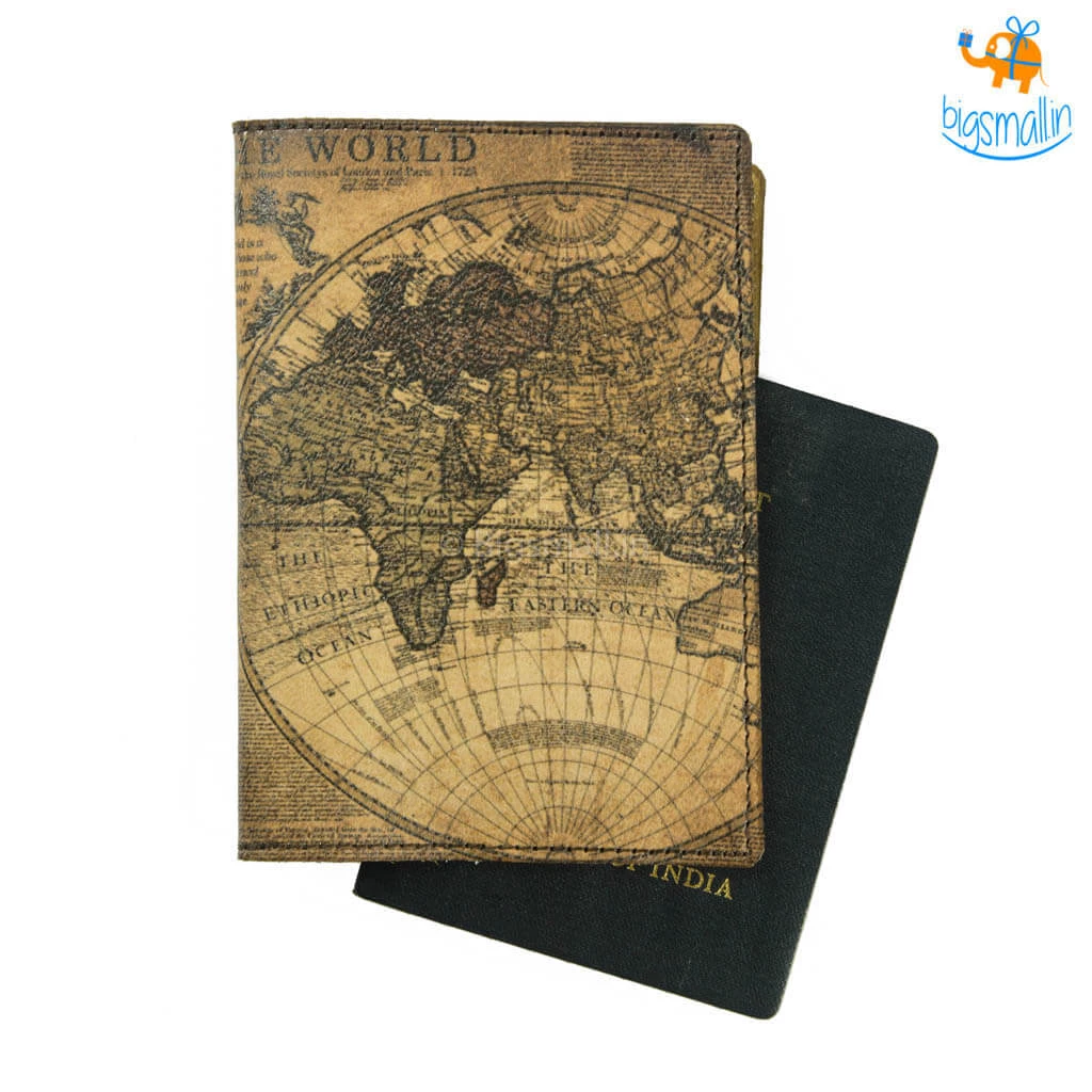Ascetic All Of It Travel Leather Passport Cover