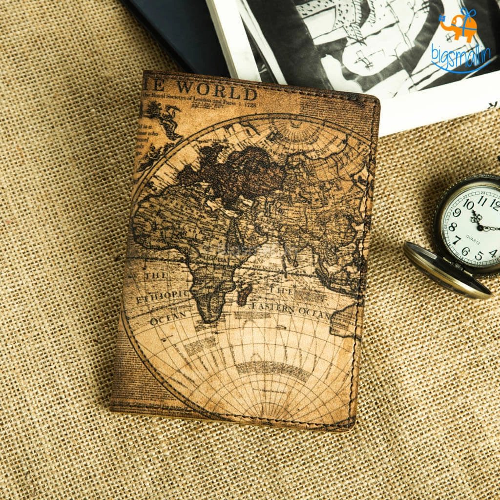 Ascetic All Of It Travel Leather Passport Cover
