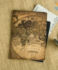 Ascetic All Of It Travel Leather Passport Cover
