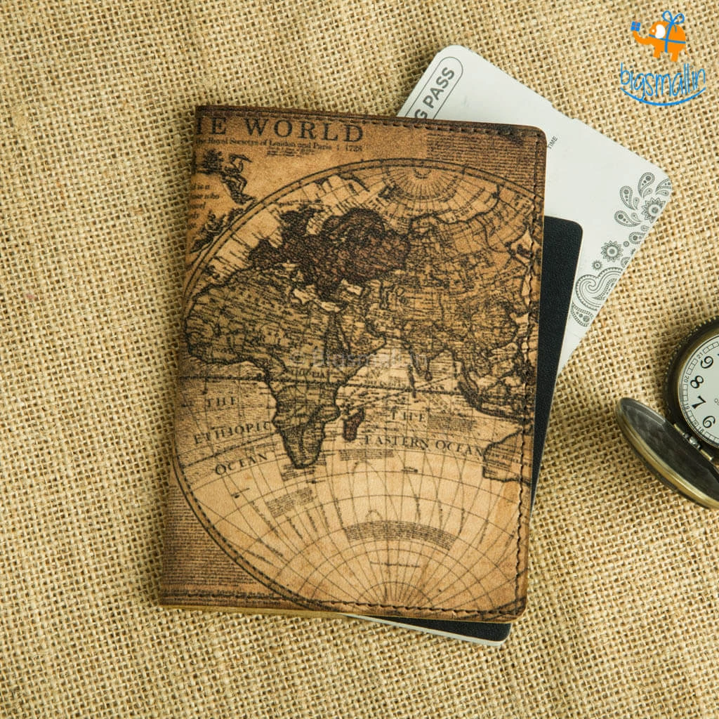 Ascetic All Of It Travel Leather Passport Cover