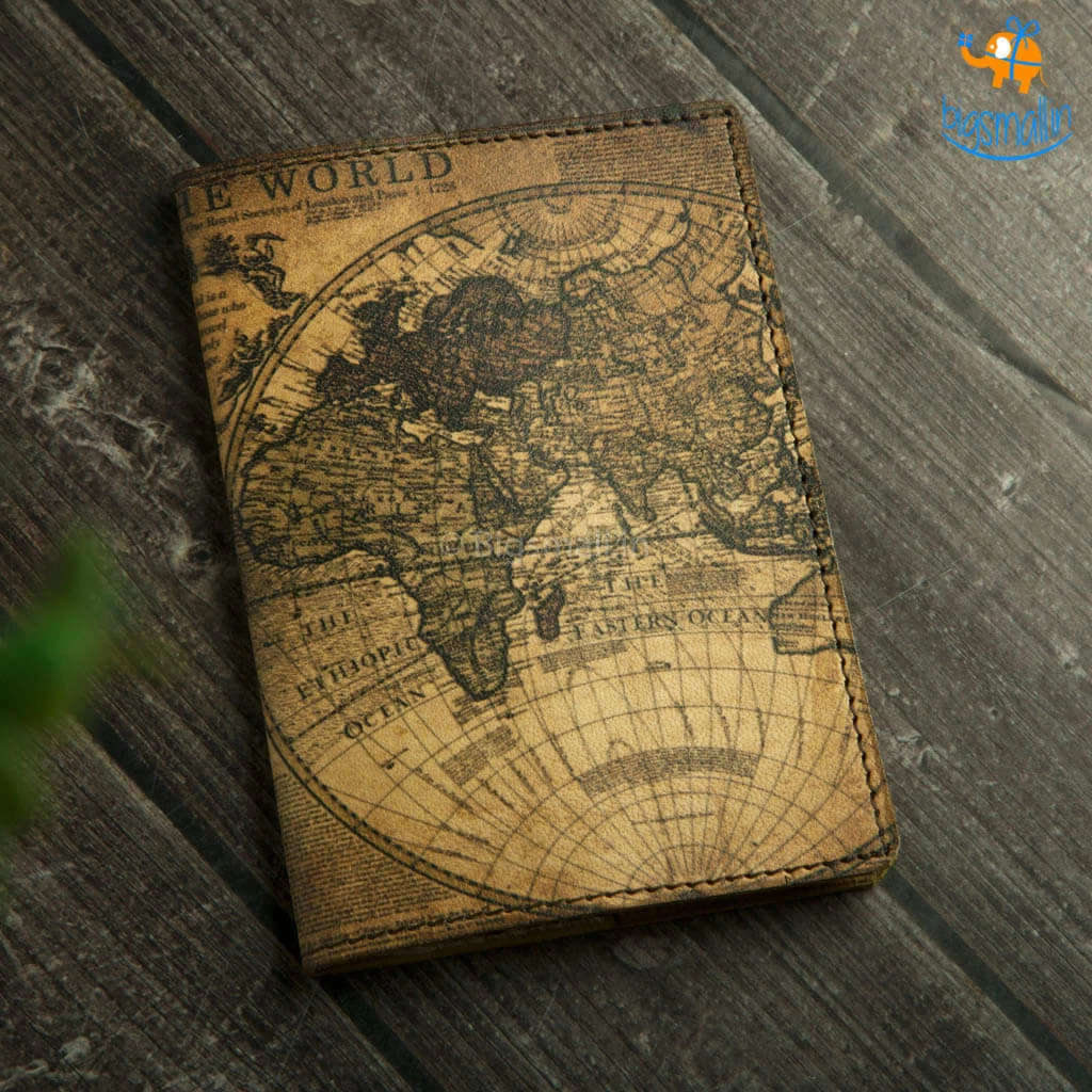 Ascetic All Of It Travel Leather Passport Cover