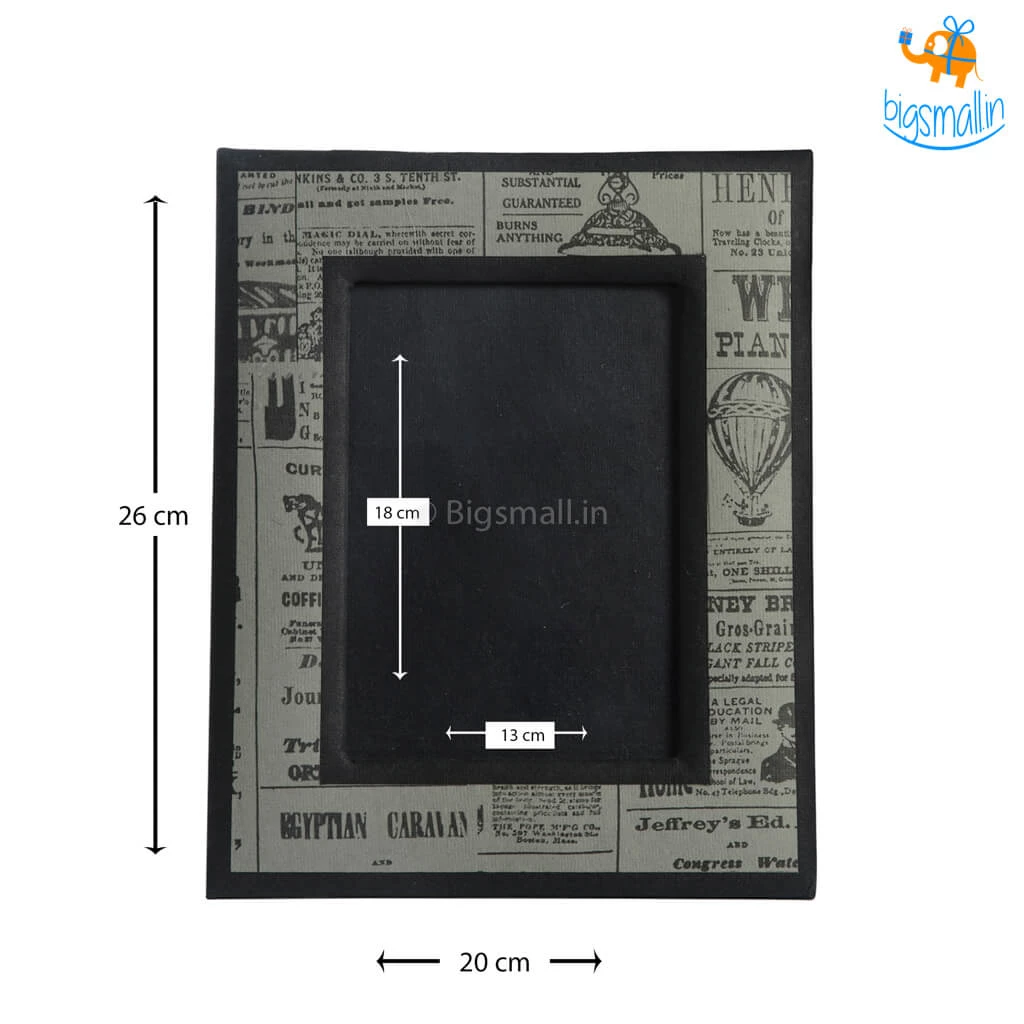 Ascetic Vintage Style Photo Frame Father's Day