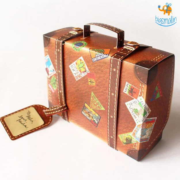 Sky Goodies All Of It DIY Mini Travel Suitcase Box - Set Of 2