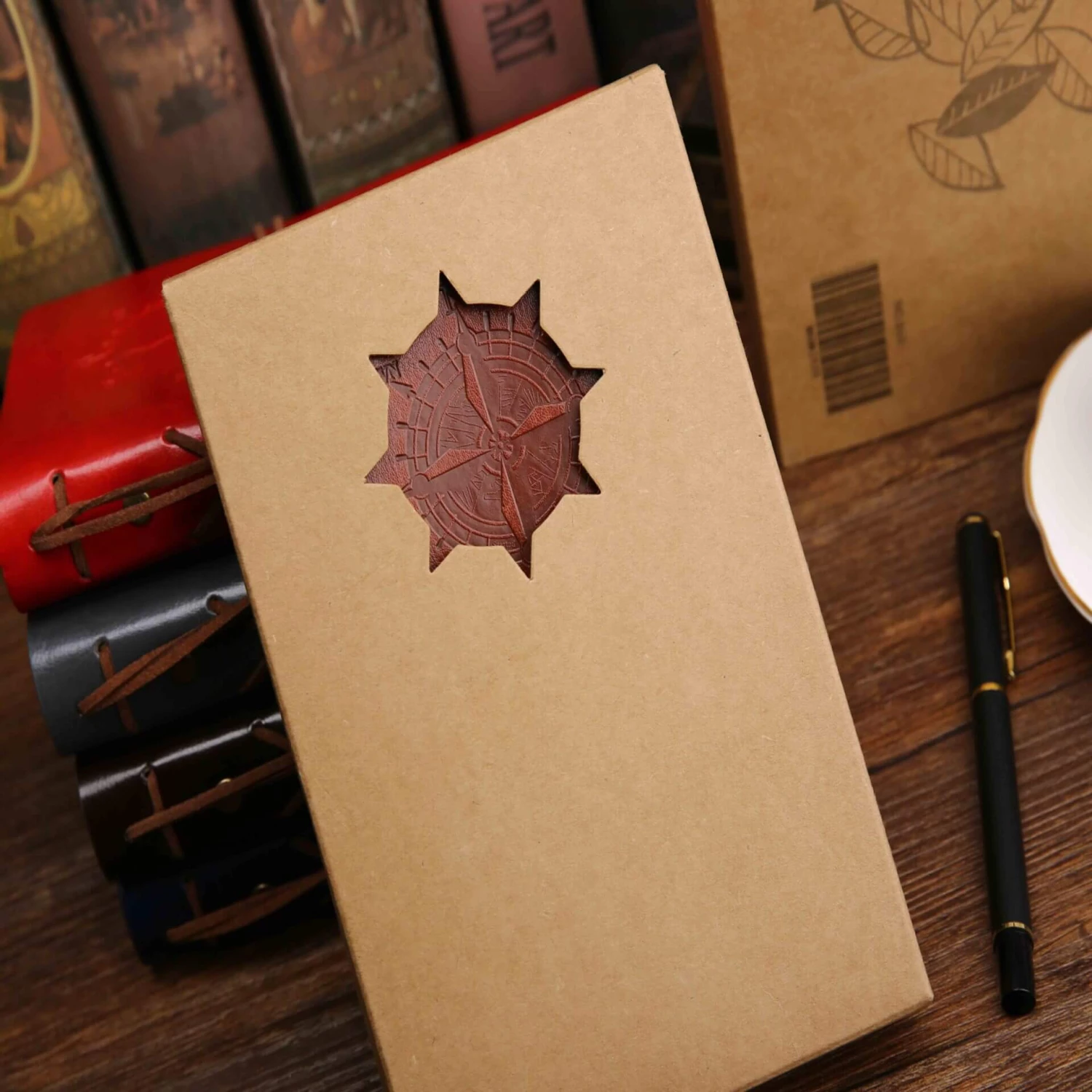 Artnery Father's Day Vintage Travel Journal