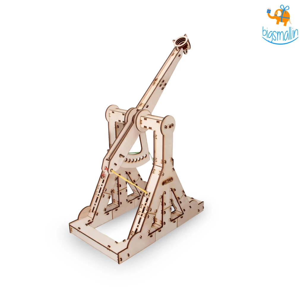 SA Enterprises Trebuchet 3D Mechanical Puzzle All Of It