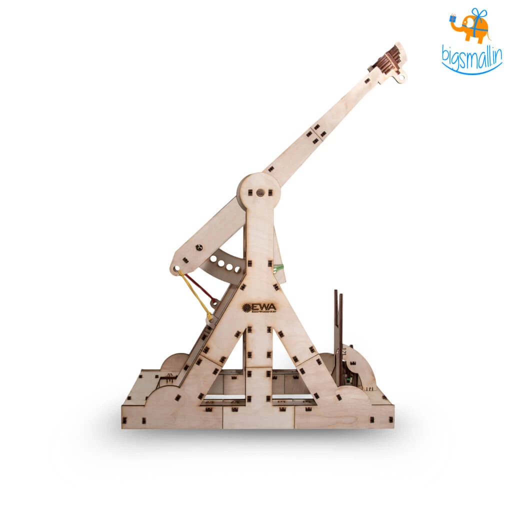SA Enterprises Trebuchet 3D Mechanical Puzzle All Of It