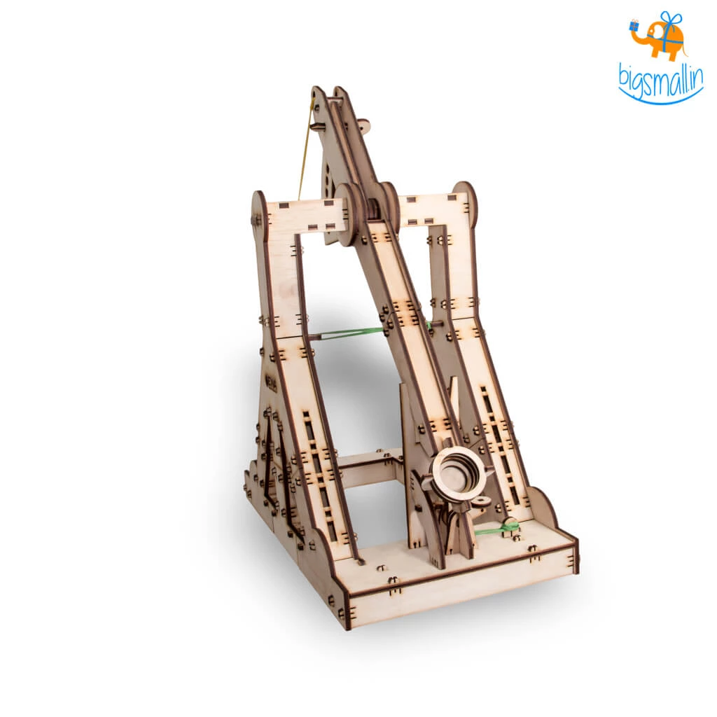 SA Enterprises Trebuchet 3D Mechanical Puzzle All Of It