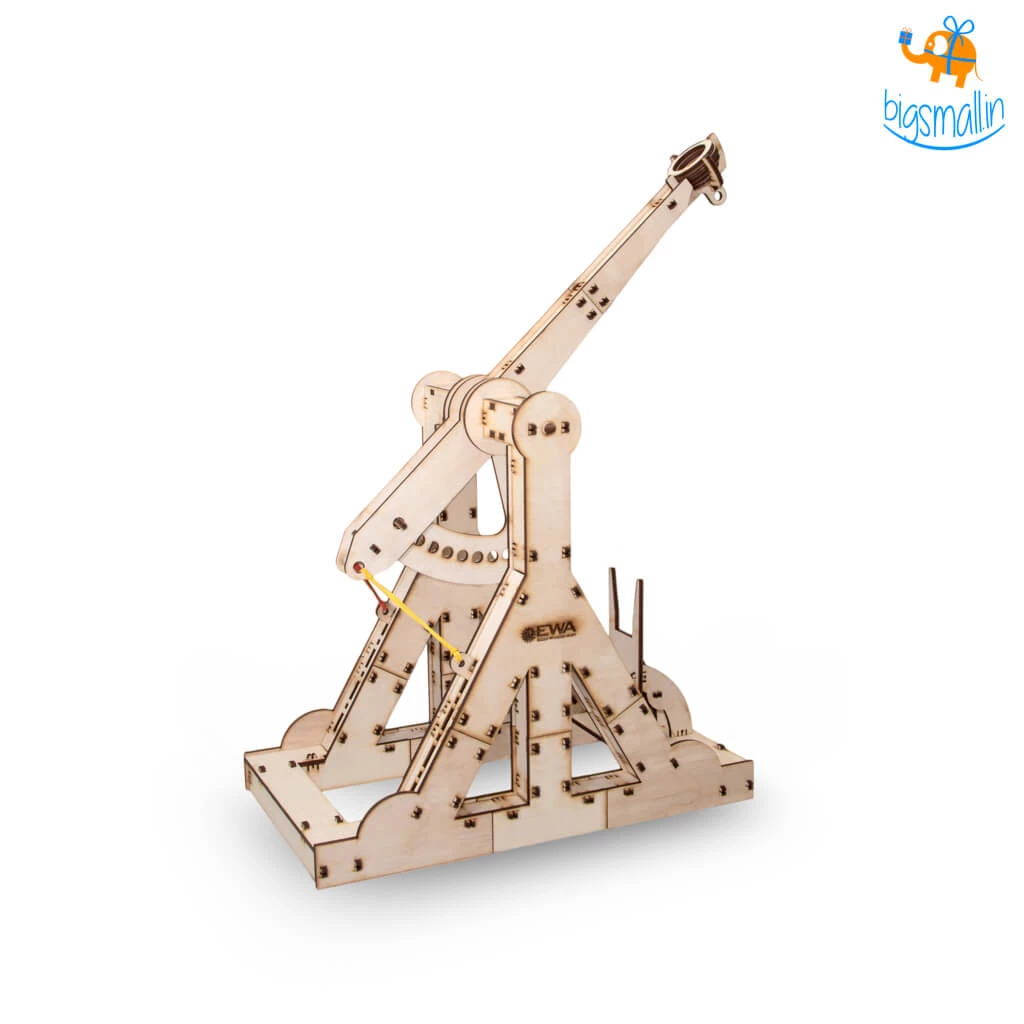 SA Enterprises Trebuchet 3D Mechanical Puzzle All Of It