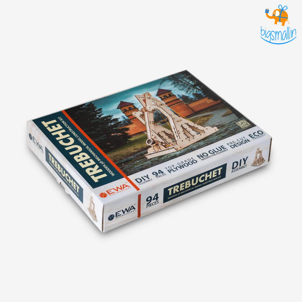 SA Enterprises Trebuchet 3D Mechanical Puzzle All Of It