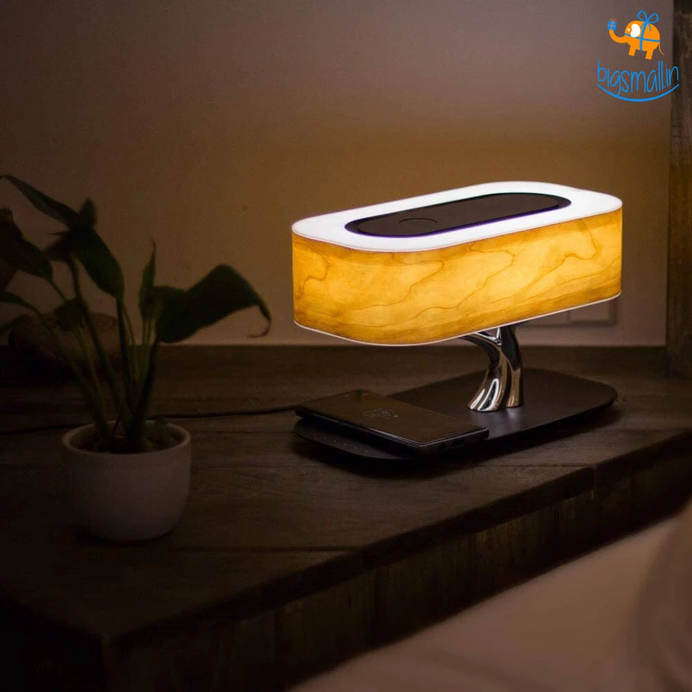 Coral Tree Father's Day Bonsai Bluetooth Speaker Lamp With Wireless Charging Pad