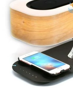 Coral Tree Father's Day Bonsai Bluetooth Speaker Lamp With Wireless Charging Pad