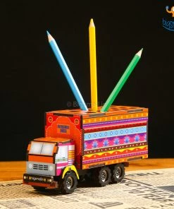 Ascetic Pop Art Truck Pen Stand