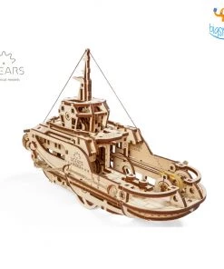 Ugears Tugboat Mechanical Model Construction Kit All Of It