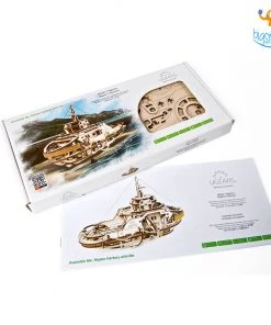 Ugears Tugboat Mechanical Model Construction Kit All Of It