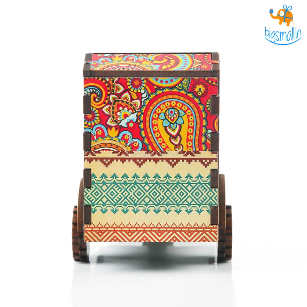 Ascetic Father's Day Pop Art Rickshaw Pen Stand