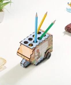 Ascetic Father's Day Pop Art Rickshaw Pen Stand
