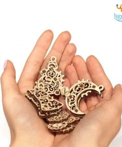 Ugears U-Fidgets Gearsmas Puzzle - Set Of 4 All Of It