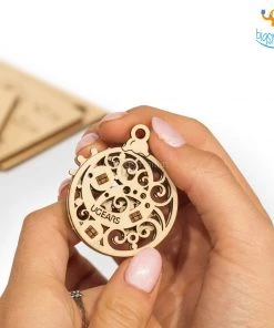 Ugears All Of It U-Fidgets Christmas Ornaments Puzzle - Set Of 4