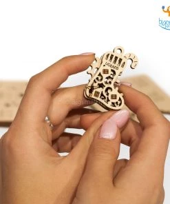 Ugears All Of It U-Fidgets Christmas Ornaments Puzzle - Set Of 4
