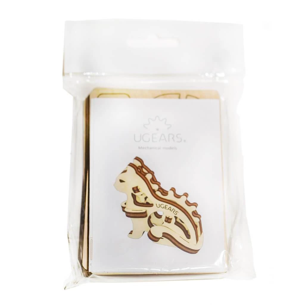 Ugears U-Fidgets Tribiks Puzzle - Set Of 4 All Of It