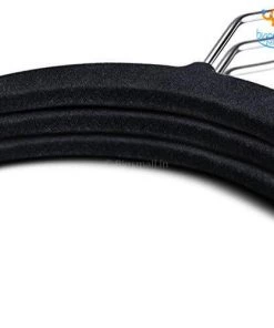 Akshay Mumbai Importer Multi-layer Cloth Hanger (Black)