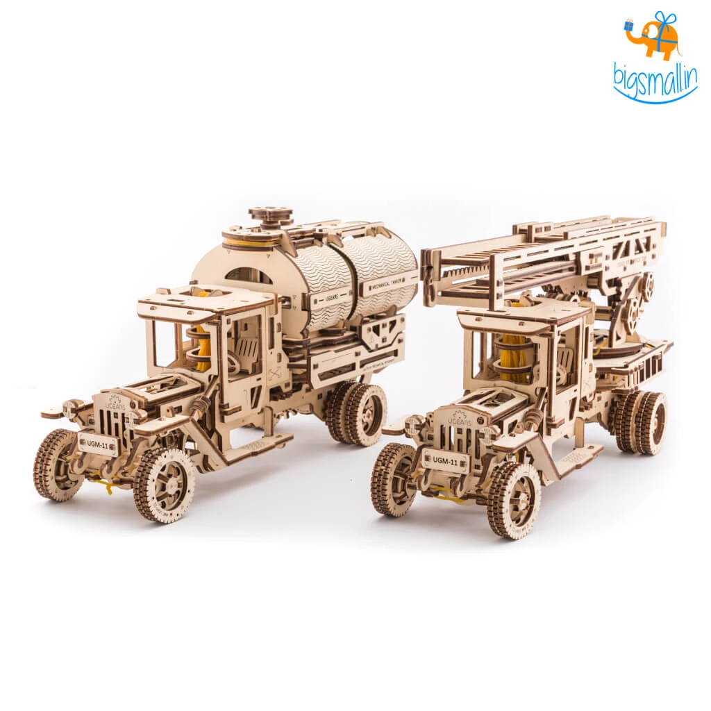 Ugears All Of It Truck UGM-11 Additions Mechanical Model - Set Of 3