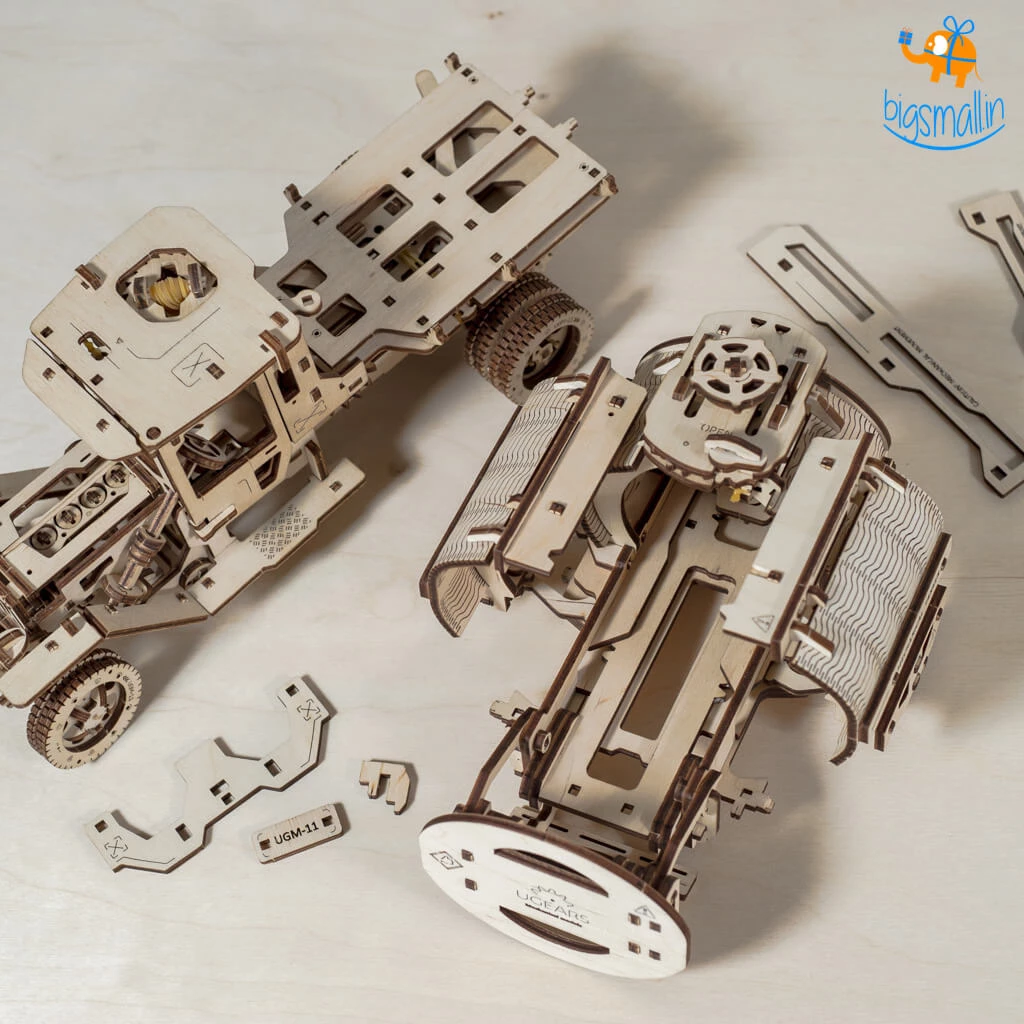 Ugears All Of It Truck UGM-11 Additions Mechanical Model - Set Of 3