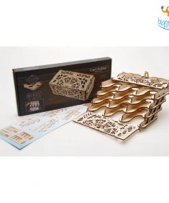 Ugears All Of It 3D Wooden Card Holder Model