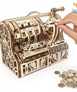Ugears Cash Register Mechanical Model Construction Kit All Of It