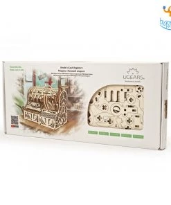 Ugears Cash Register Mechanical Model Construction Kit All Of It