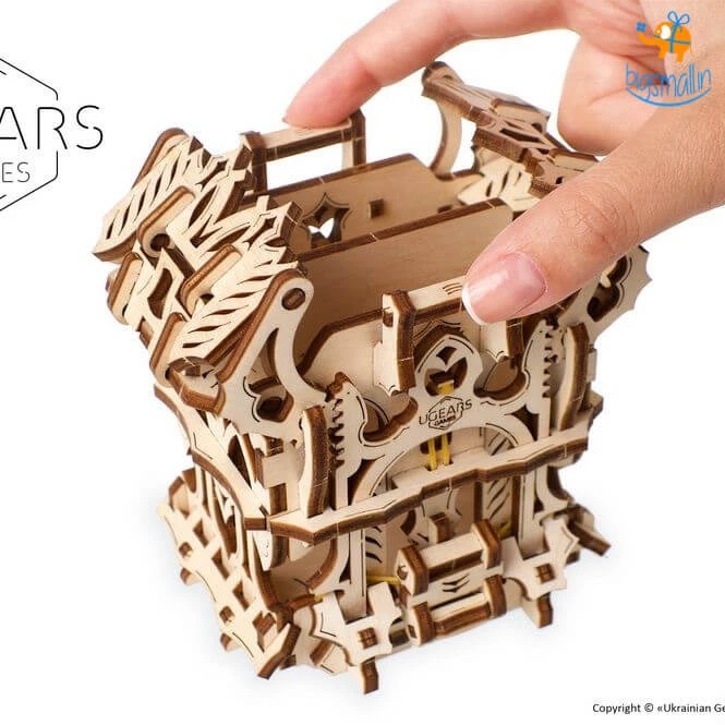 Ugears All Of It Deck Box Wooden Mechanical Model