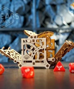 Ugears Dice Keeper 3D Puzzle All Of It