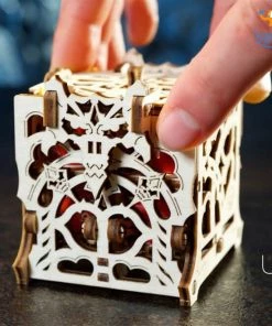 Ugears Dice Keeper 3D Puzzle All Of It