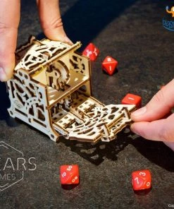 Ugears Dice Keeper 3D Puzzle All Of It