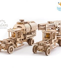 Ugears All Of It Fire Ladder Truck 3D Model