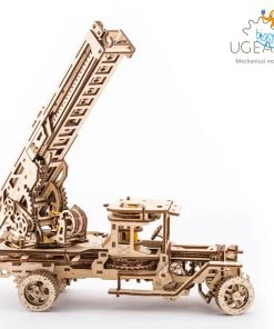 Ugears All Of It Fire Ladder Truck 3D Model